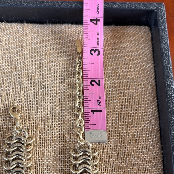 Stella & Dot Belle Statement Tortoise Necklace with Multicolor Crystal Pendant - Picture 9 of 9